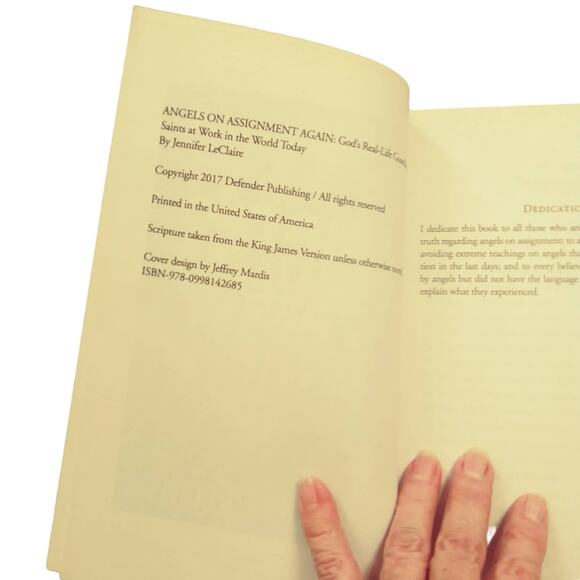 Angels on Assignment Again Gods Real Life Guardians of Saints Christian Book - Picture 10 of 11